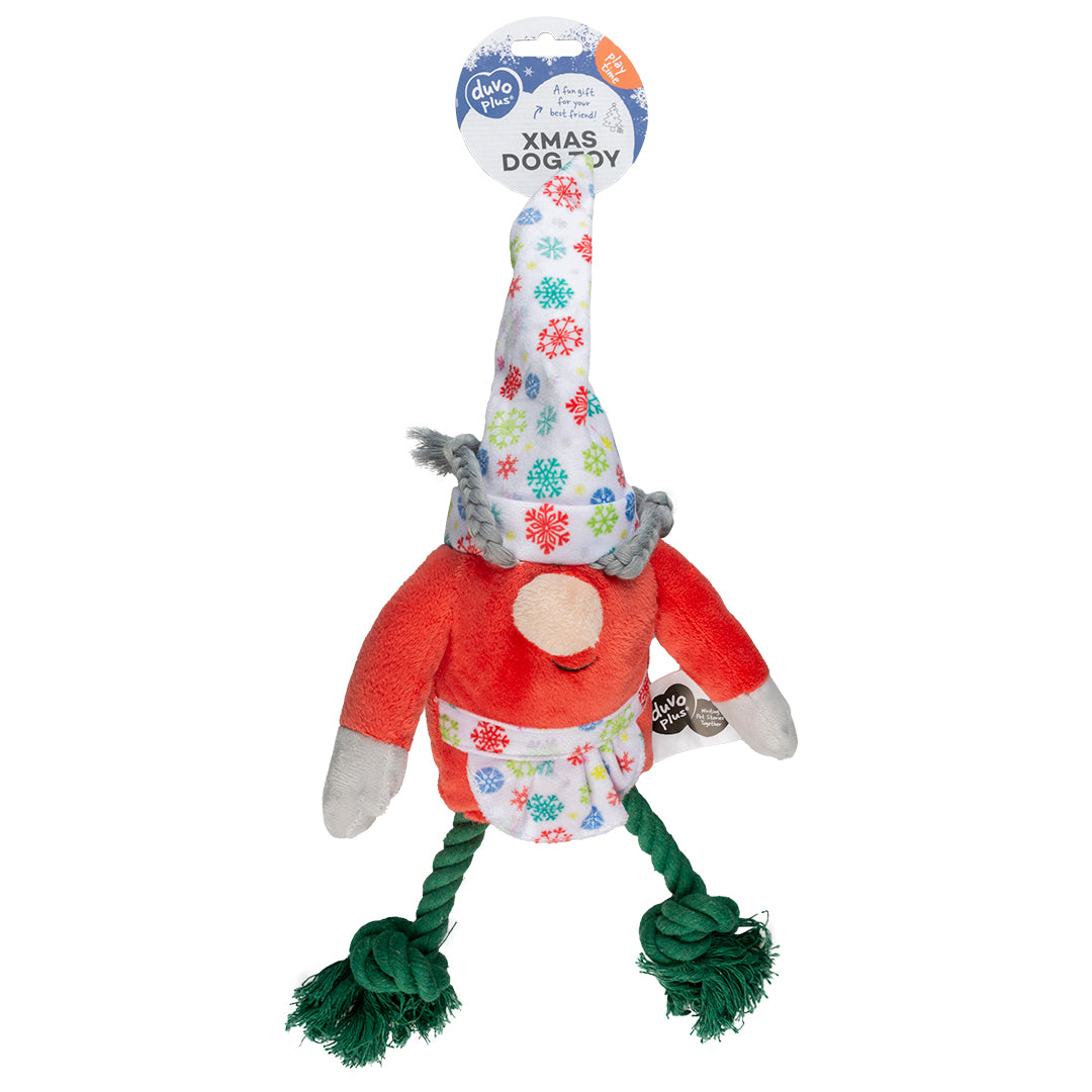 Xmas pluche kabouter meisje katoen benen