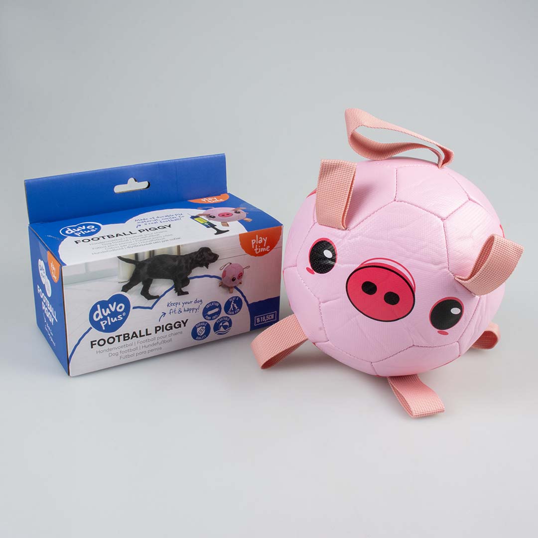 Voetbal Piggy Roze
