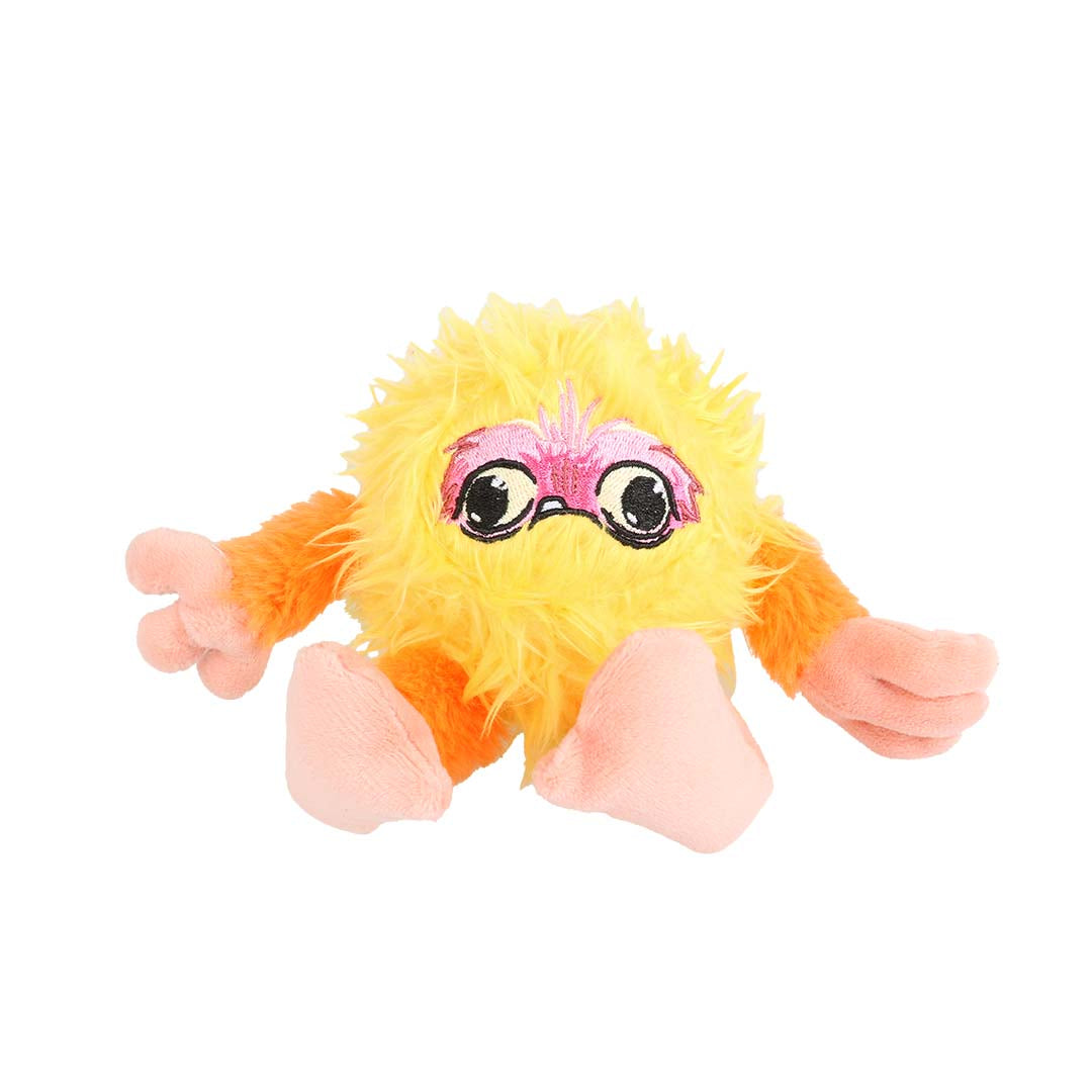 De Smurfen knuffelspeeltje Babypoot Geel