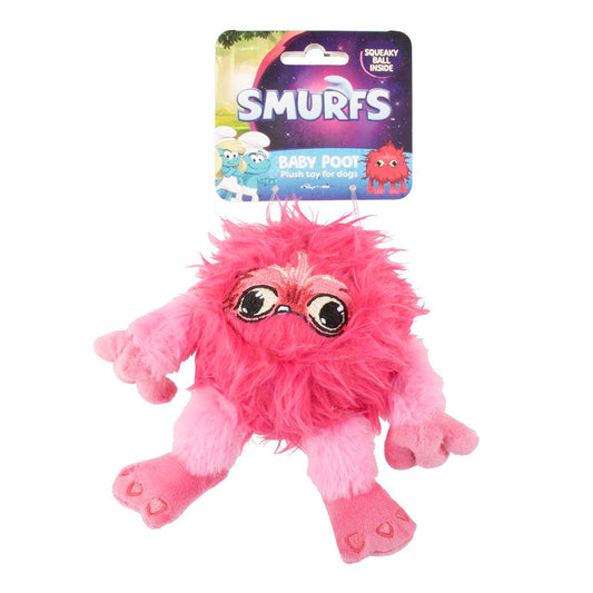 De Smurfen knuffelspeeltje Babypoot Roze