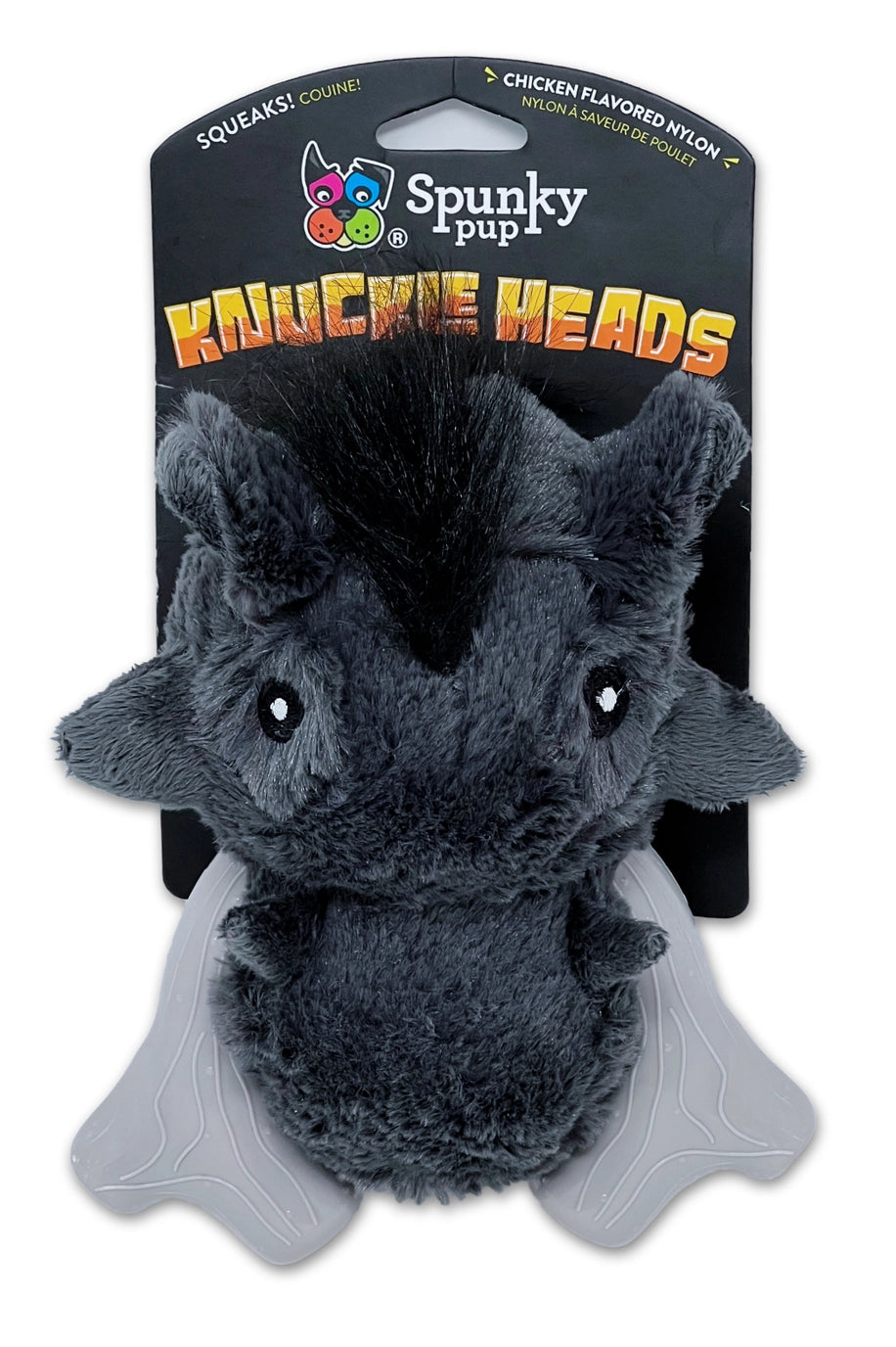 Knuckle Heads - 2-in-1 Knuffel en Nylon Kauwspeelgoed