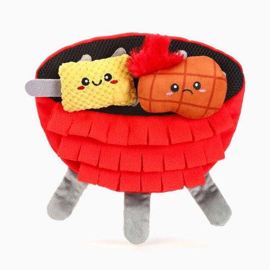 Food Party – BBQ Grill  - 2 in 1 Snuffelmat en speelgoed