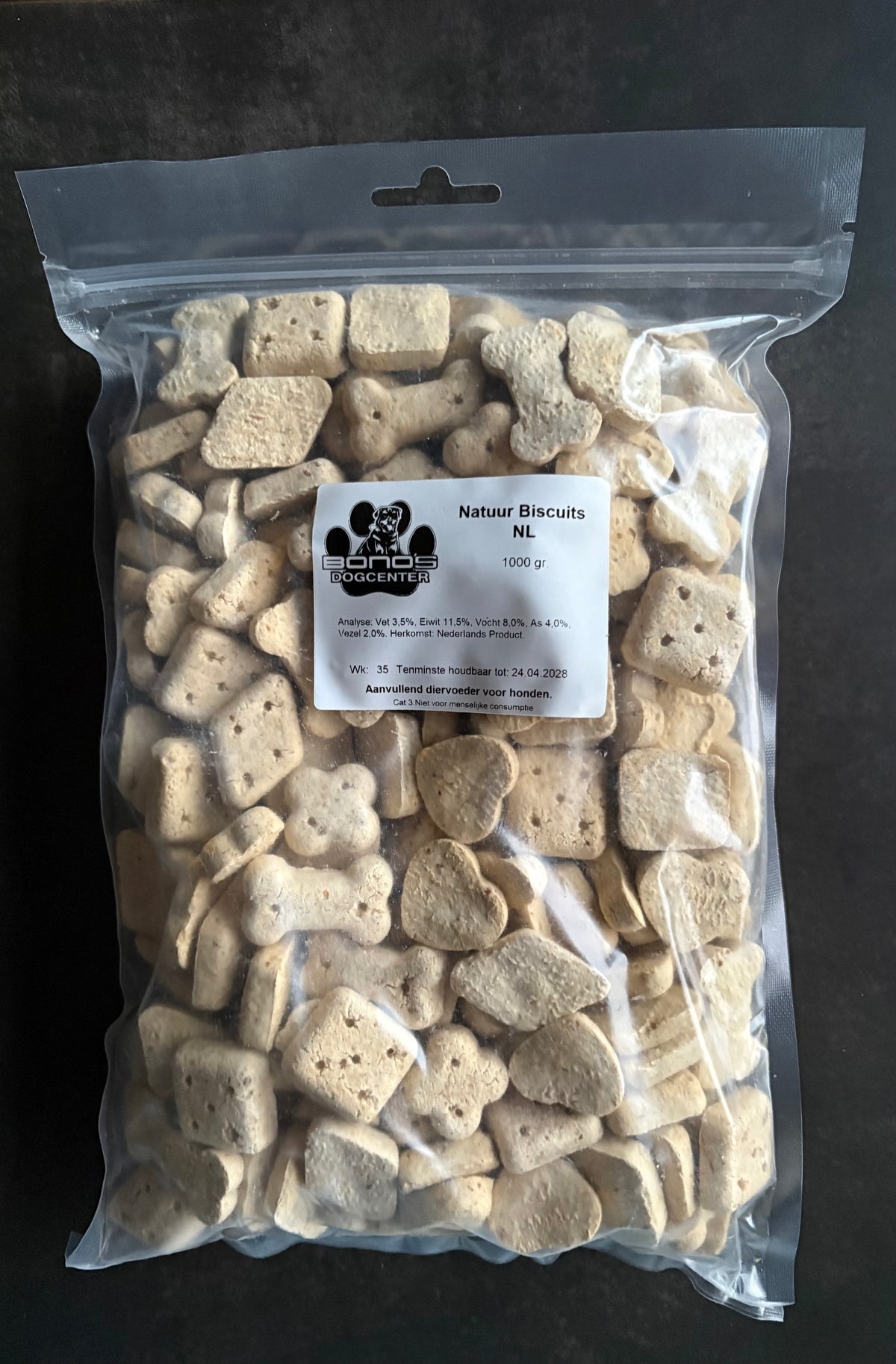 Bono's Dogcenter Natuur biscuits 1kg