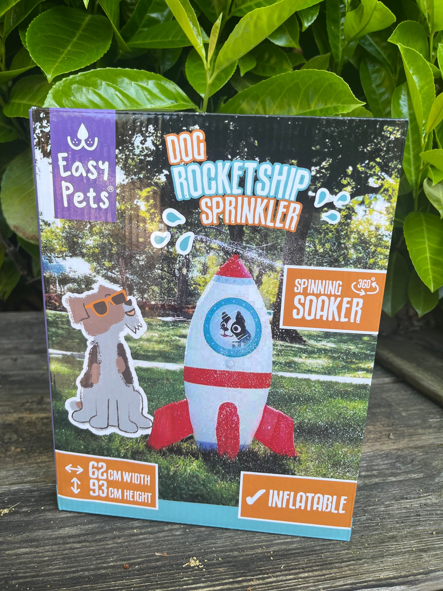 Rocketship 🚀 sprinkler zomerspeelgoed