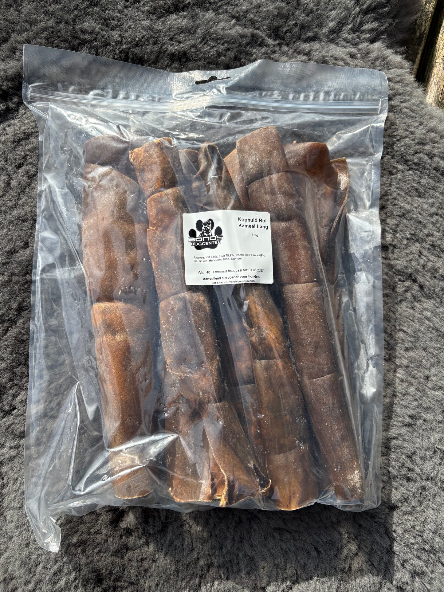 Bono's Dogcenter Kophuid rollen Kameel