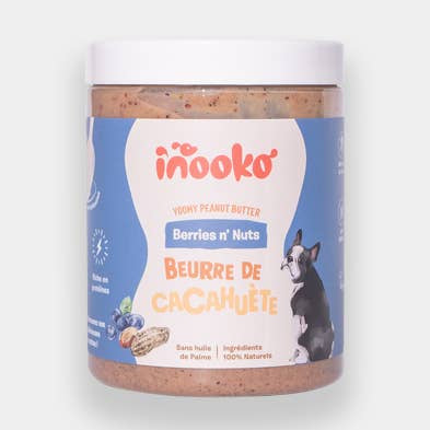 Inooko pindakaas voor honden, diverse smaken
