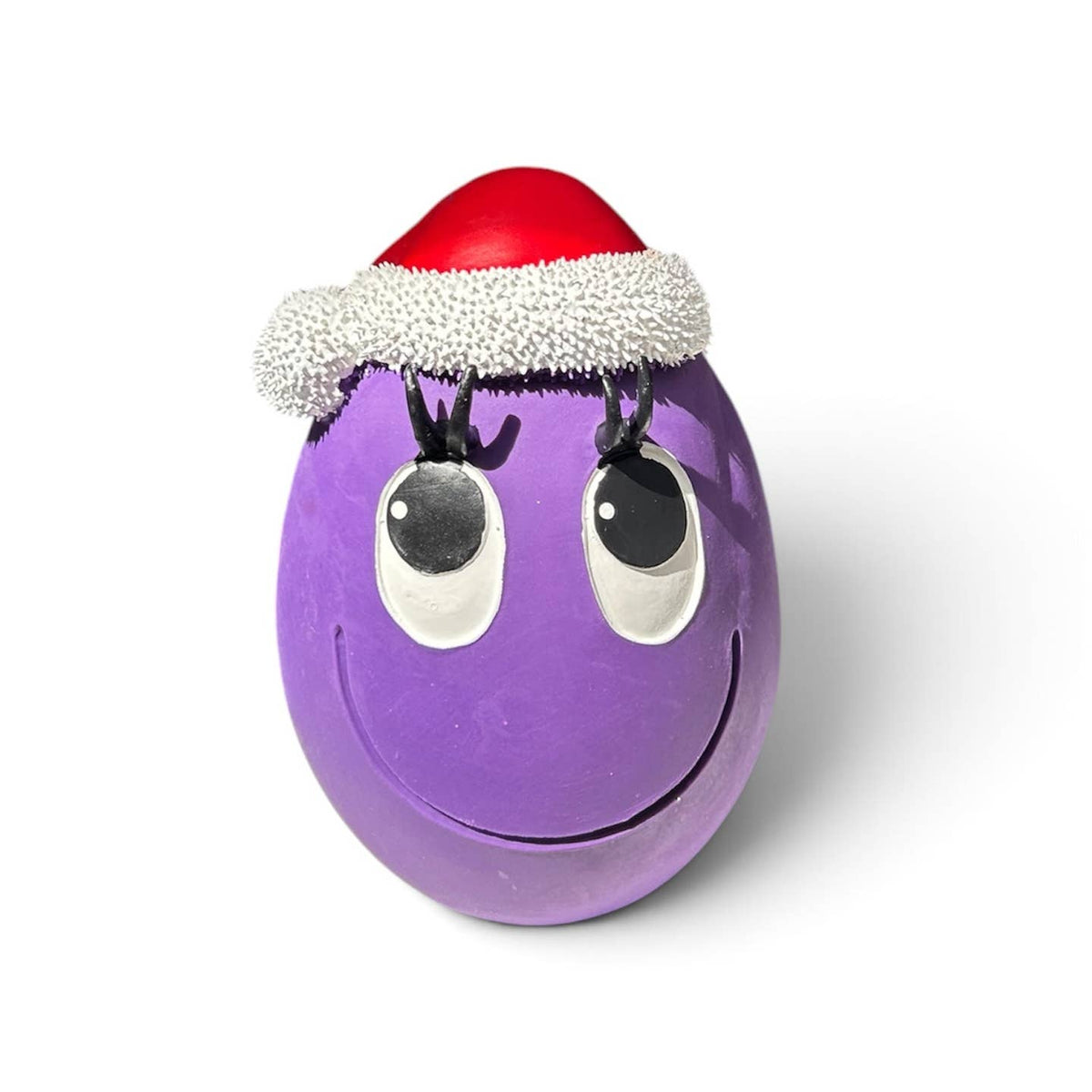 🎄 OVO XL Kerstei – natuurlijk rubber hondenspeelgoed