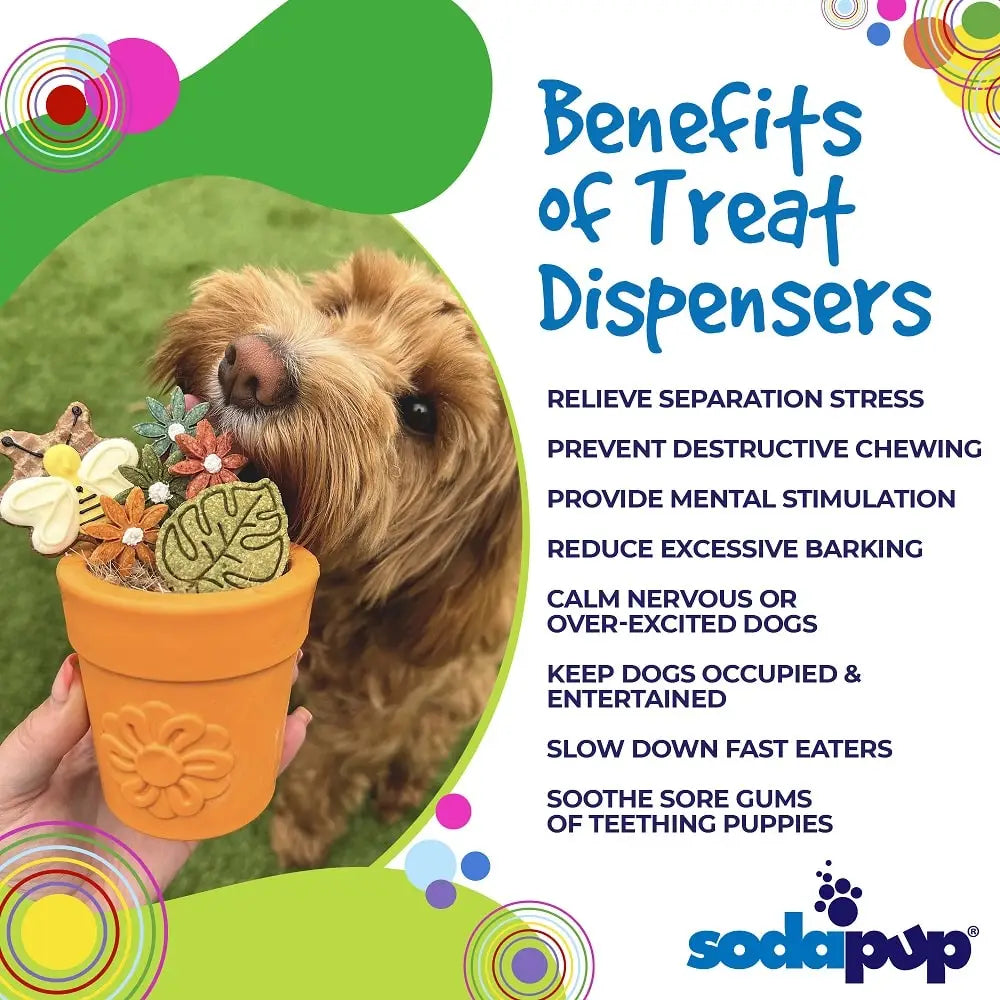 Grote Bloempot eCup-dispenser SodaPup