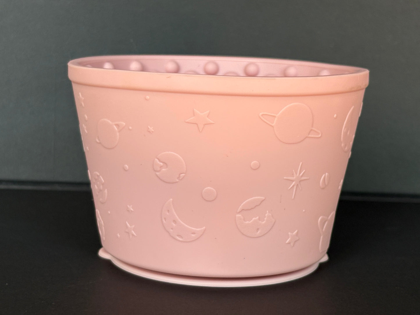 Babelle De Swirlie Lickbowl - Bourgogne, Peach, Roze