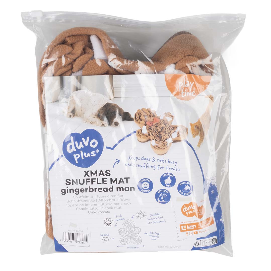 Kerst Snuffelmat Gingerbread Man