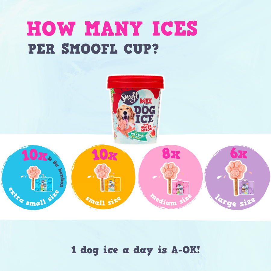 Smoofl Dog Ice Watermelon