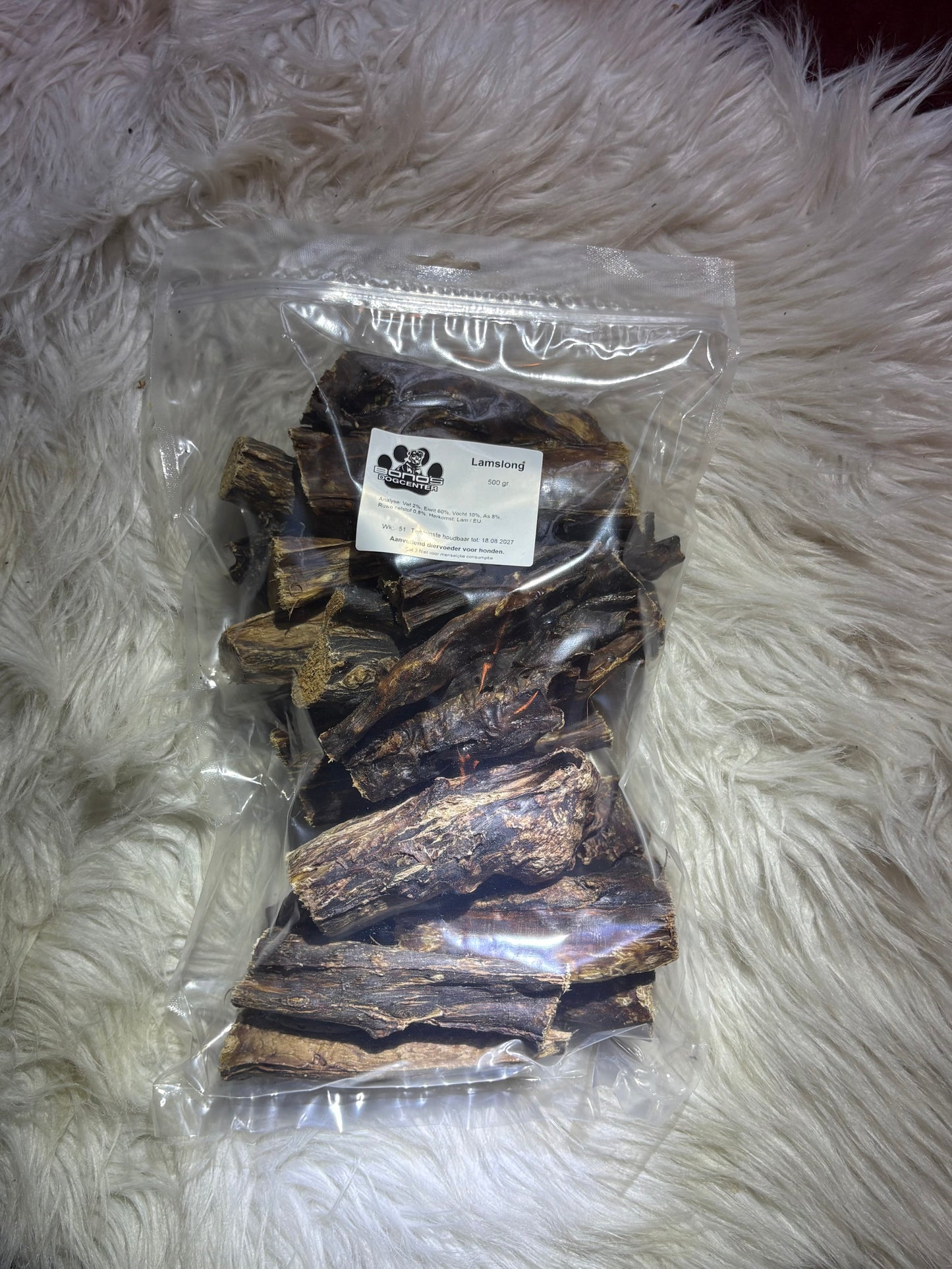 Bono's Dogcenter - Lamslong 500 gram