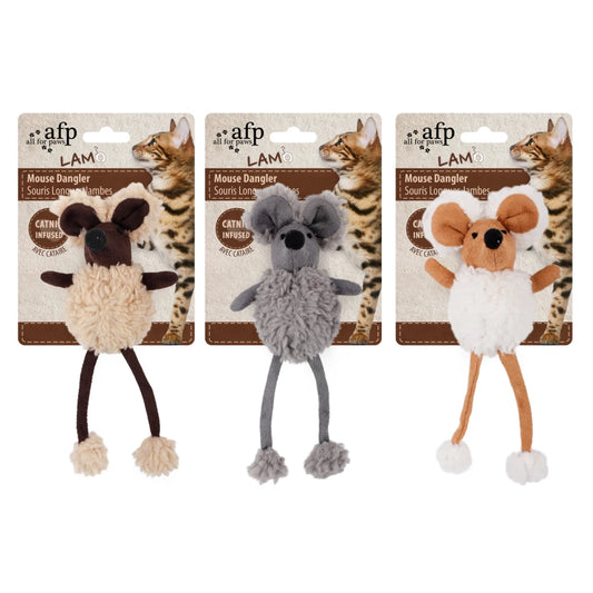 AFP Lambswool - Mouse Dangler