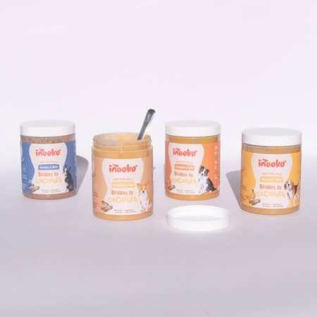 Inooko pindakaas voor honden, diverse smaken