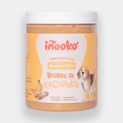Inooko pindakaas voor honden, diverse smaken