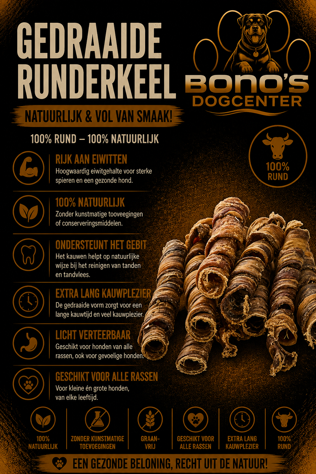 Gedraaide Runderkeel