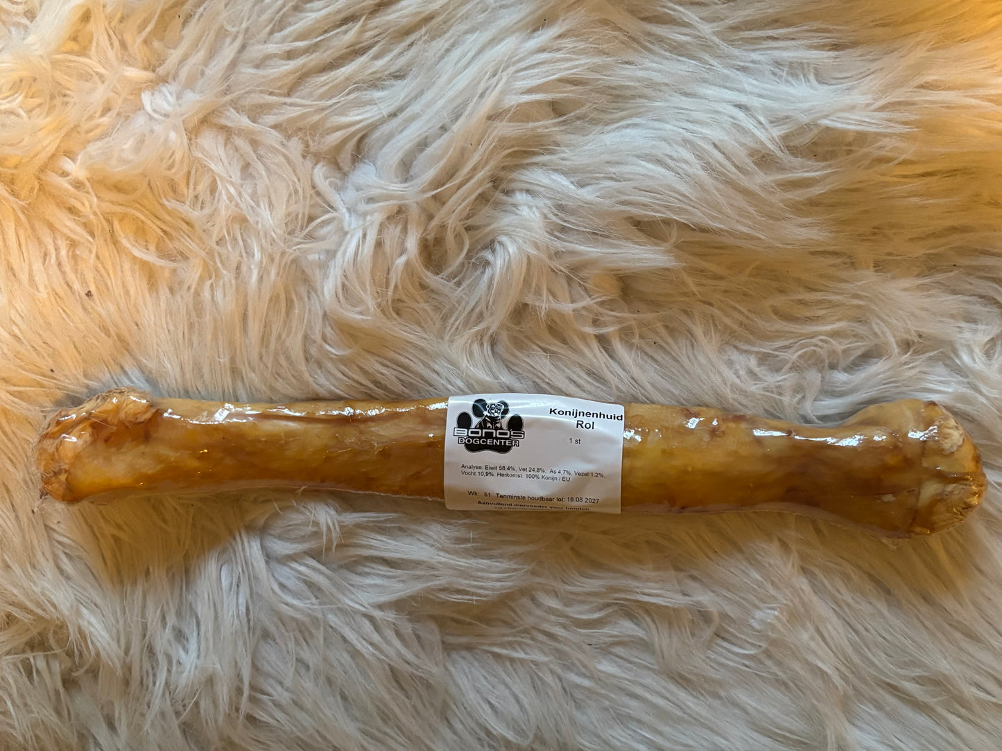 Bono's Dogcenter - Konijnenhuid rol