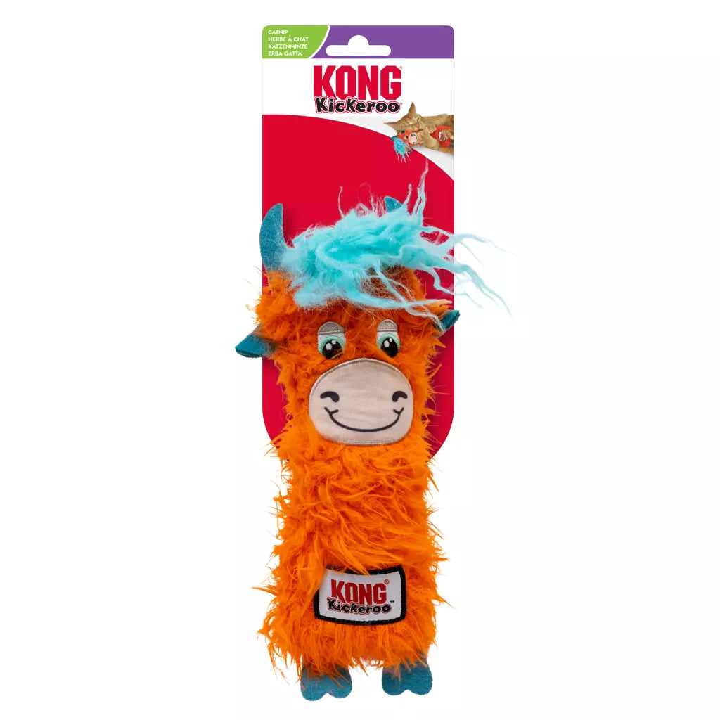 KONG Kickeroo Highland Cow