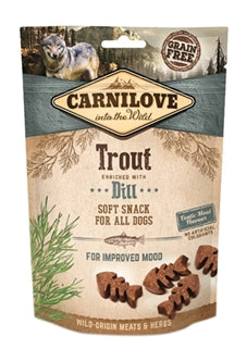 Carnilove Crunchy & Soft hondensnacks 200 gram