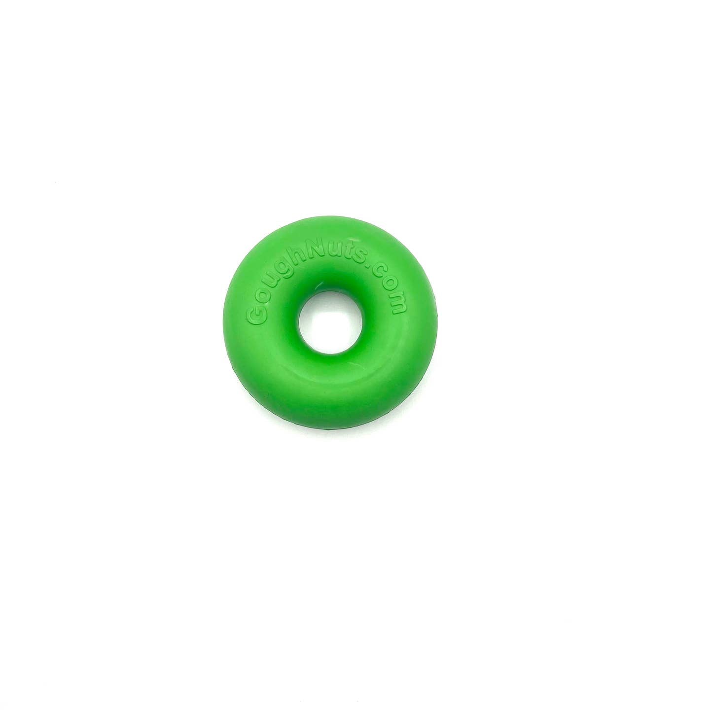 Goughnuts Ring Groen – Sterk kauwspeelgoed | Small, Medium & Large