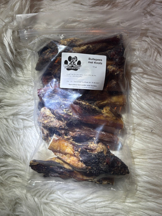 Bono's Dogcenter - Bullepees met knots 15 cm