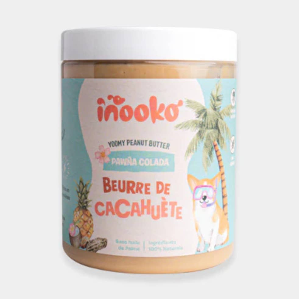 Inooko pindakaas voor honden, diverse smaken