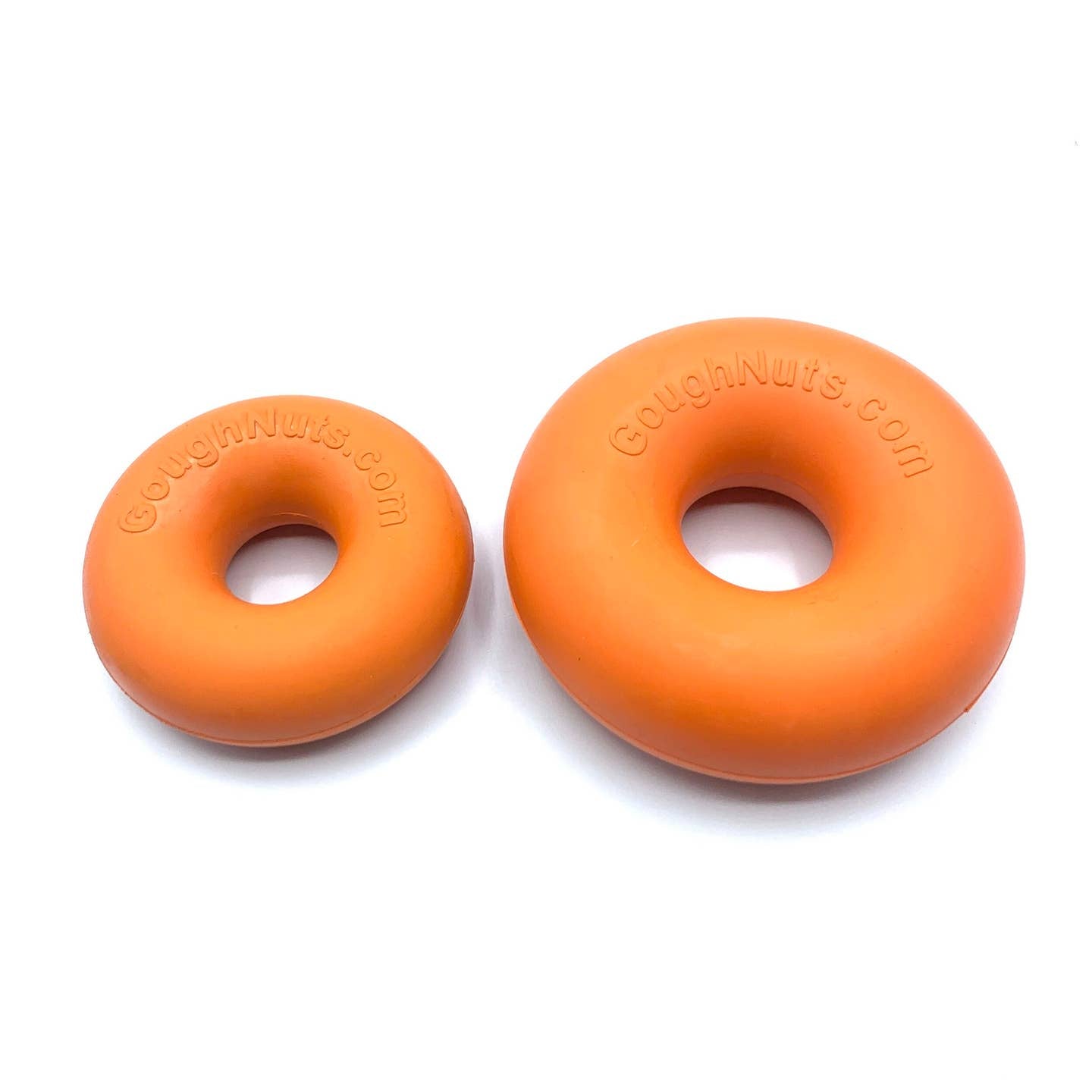 Goughnuts Ring Oranje – Sterk kauwspeelgoed | Medium