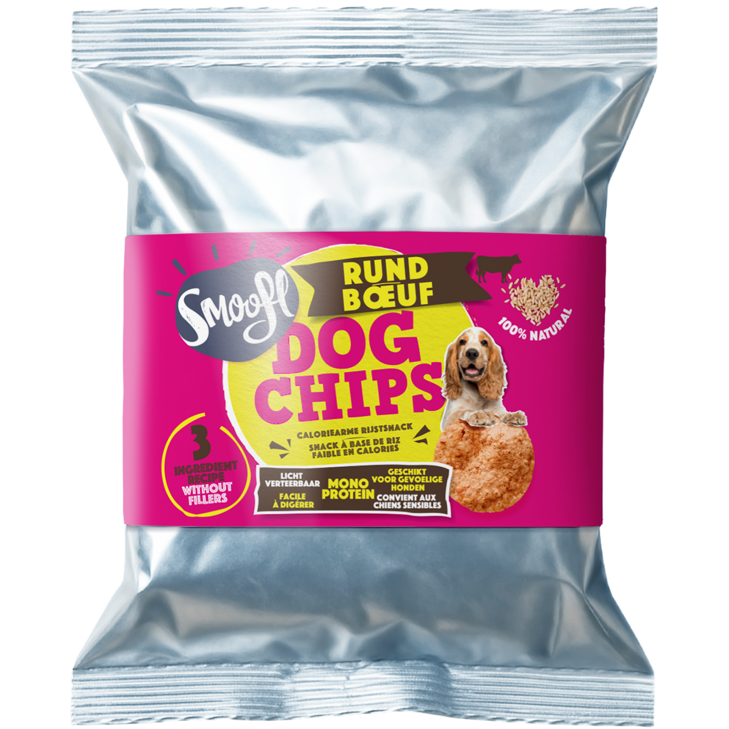 Smoofl Dog Chips – Rundvlees