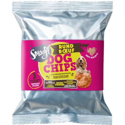 Smoofl Dog Chips – Rundvlees