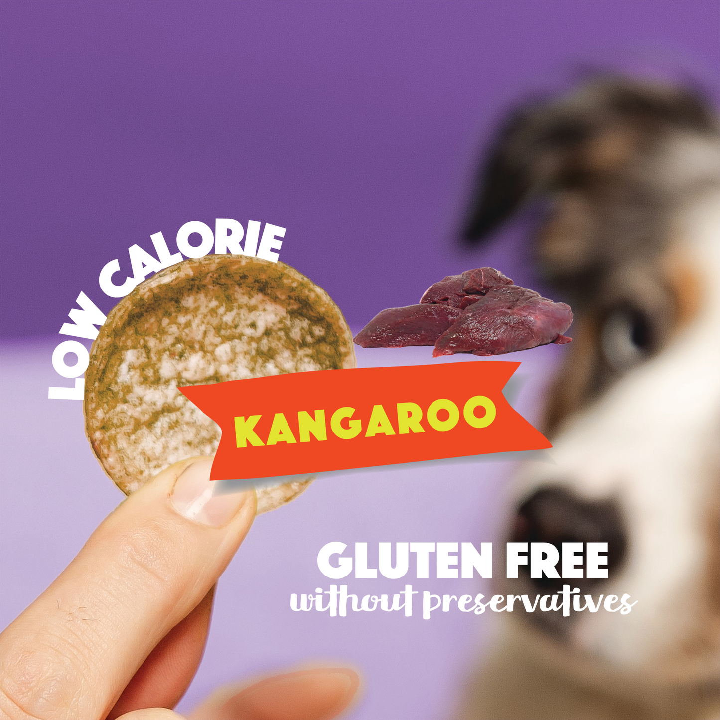 Smoofl Dog Chips – Kangaroo
