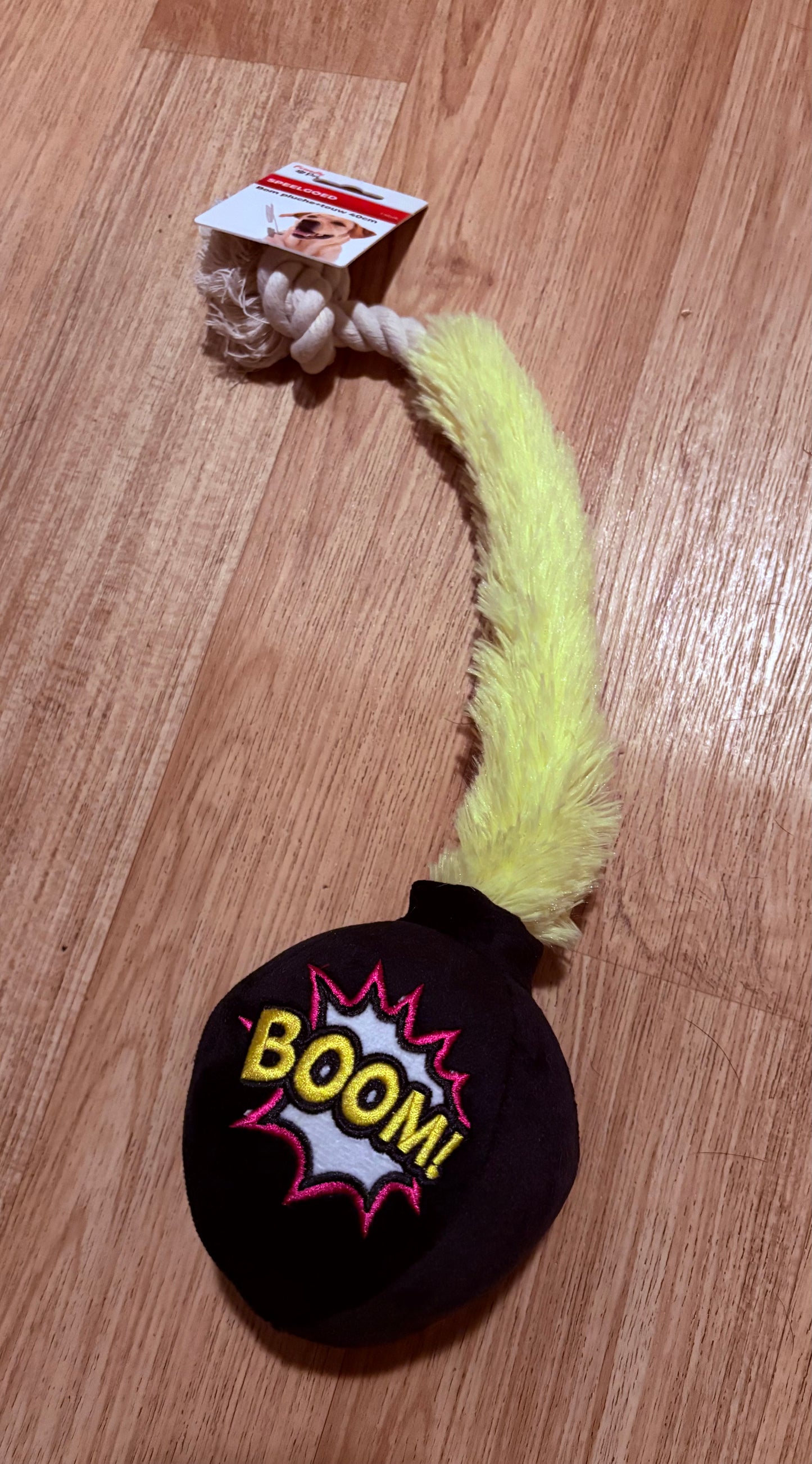 Boom 💥 touw + pluche
