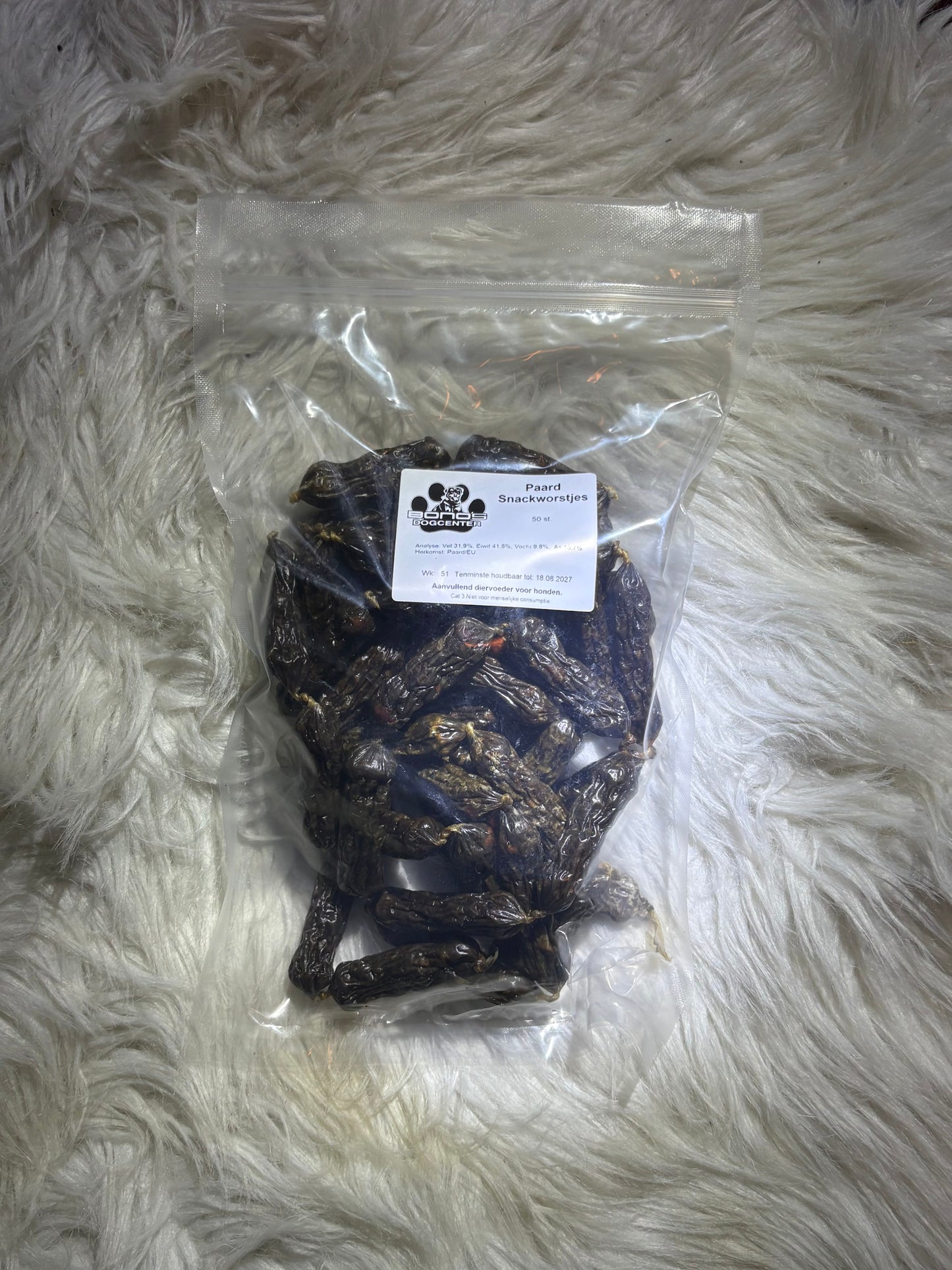 Bono's Dogcenter - snackworstjes Paard