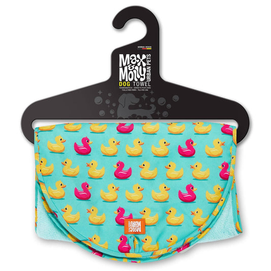 Max & Molly Dog Towel – Sneldrogende Hondenhanddoek Duckies