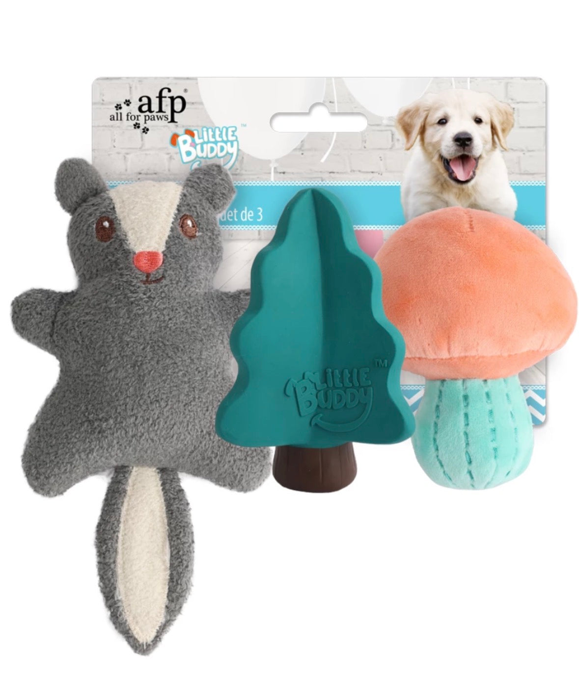 AFP Little Buddy 3-Pack Toy Woodland