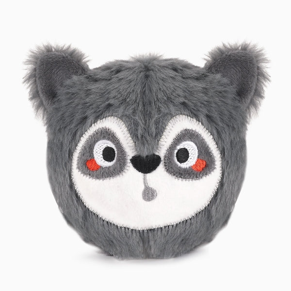 Knuffel bal - raccoon