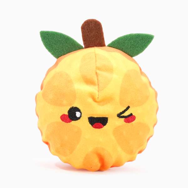 2 in 1 knuffel bal Orange