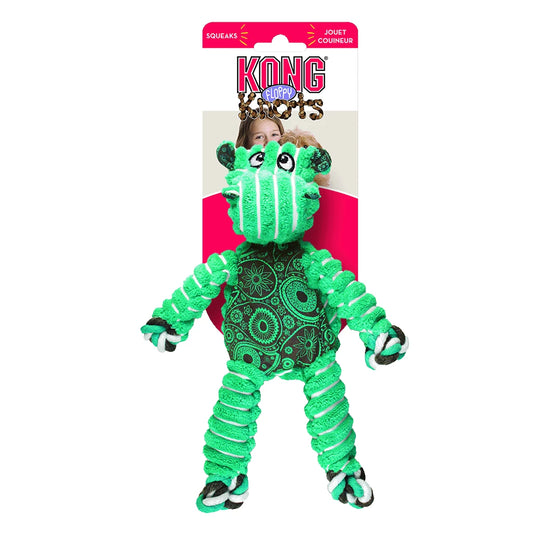 KONG Floppy Knots Nijlpaard