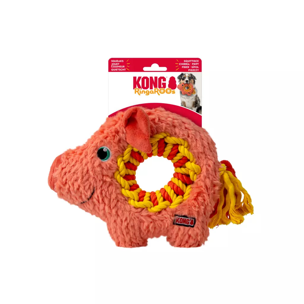 KONG Ringaroos olifant of varkentje