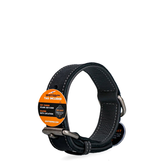 Spotted! Pro Leren Halsband