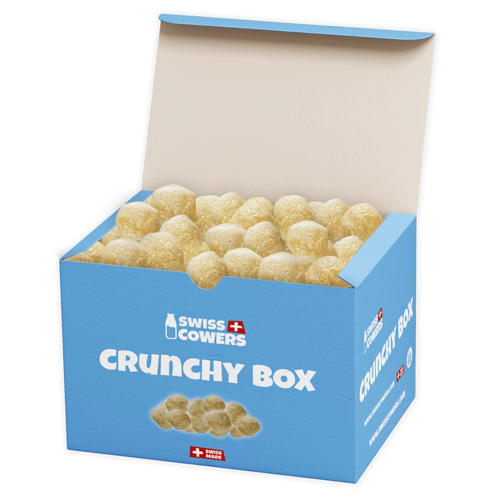 SwissCowers knapperige kaassnacks grootverpakking (118 stuks)