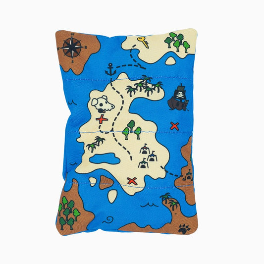 Pirate Pups schatkaart - leuke zoekmat voor puppy's en jonge honden